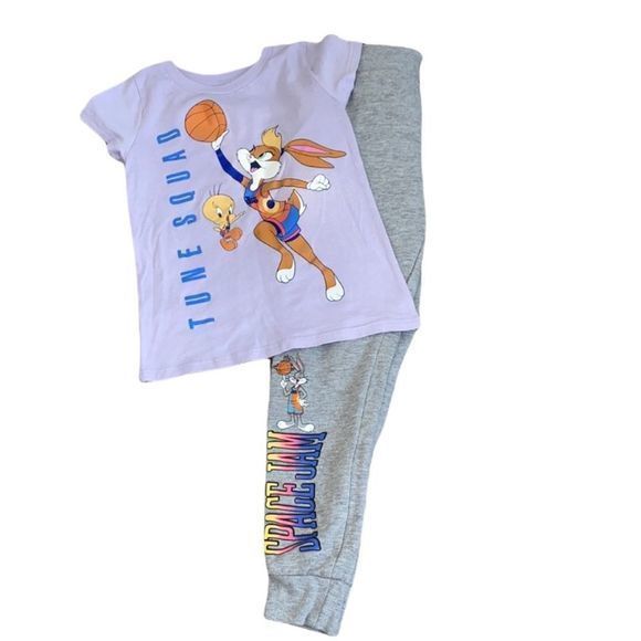 🎀 Space jam a new‎ legacy girls small outfit - Picture 1 of 10